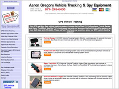 Aaron Gregory Spy Equipment